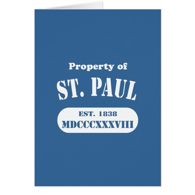 Bezit van St. Paul (Voorkant)