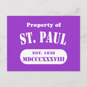 Bezit van St. Paul Briefkaart