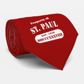 Bezit van St. Paul Stropdas (Opgerold)