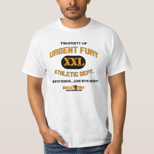 Bezit van Urgent Fury T-shirt (Voorkant)