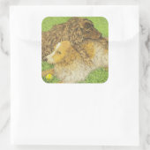 BEZIT VIERKANTE STICKER (Tas)