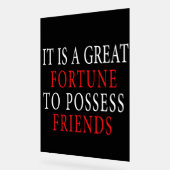 bezit vriend Acryl Teken Acryl Bord (Hoek)