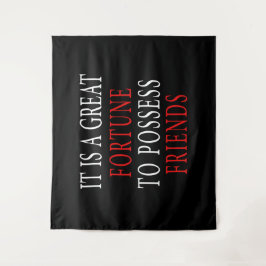 bezit vriend Tapestry Wandkleed