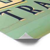  bezoek aan Londen poster (Hoek)