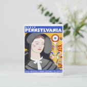 Bezoek aan Pennsylvania | oldtimerreis Briefkaart (Staand voorkant)