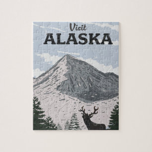 Bezoek Alaska Legpuzzel
