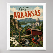 Bezoek Arkansas Reis Vintage