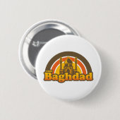 Bezoek Bagdad Button (Voorkant /achterkant)