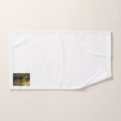 Bezoek bij zonsopgang Jezus Klop op een rustieke d Bad Handdoek (Handdoek)