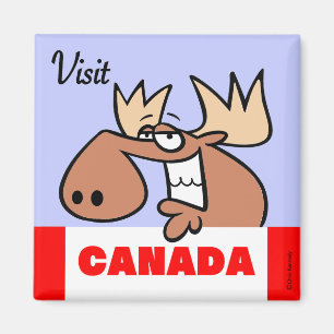 Bezoek Canada koelkast magneet