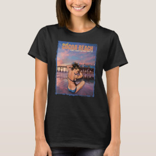 Bezoek Cocoa Beach Florida Surfing Capital van de T-shirt