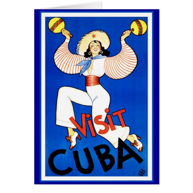 Bezoek Cuba  (Voorkant)
