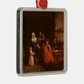 Bezoek de arts metalen ornament (Rechts)