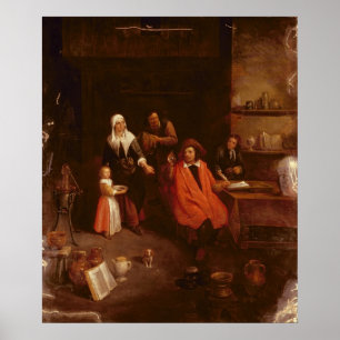 Bezoek de arts poster