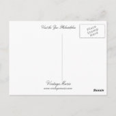 Bezoek de dierentuin briefkaart (Achterkant)