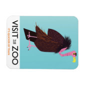 Bezoek de dierentuin magneet (Horizontaal)