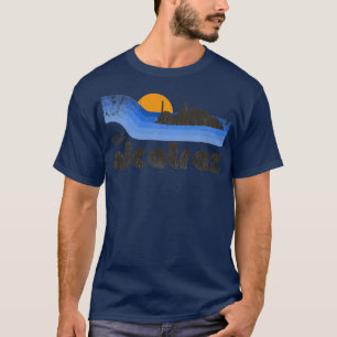 Bezoek de gevangenis van Alcatraz Retro Tourist So T-shirt