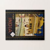 Bezoek de Indiase reisposter Legpuzzel (Horizontaal)