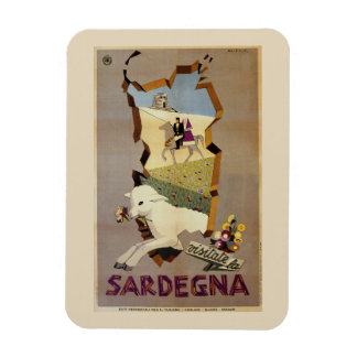 Bezoek de  Italiaanse reis Sardinië Magneet