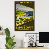 Bezoek Frankrijk De  Franse Poste aan de Baskische Poster (Thuiskantoor)