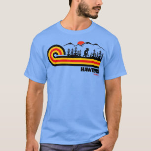 Bezoek Hawkins Retro 70s Vibe T-shirt