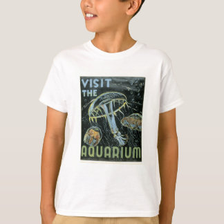 Bezoek het Aquarium - het Poster van WPA - T-shirt