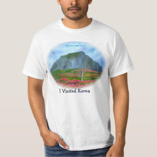 Bezoek het eiland Jeju Korea (제주도) T-shirt