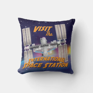 Bezoek het Internationaal ruimtestation ISS Kussen