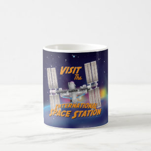 Bezoek het Internationaal Ruimtestation Koffiemok