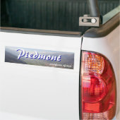 Bezoek het Piemonte-certificaat Bumpersticker (Op Truck)
