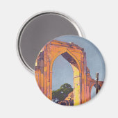 Bezoek India ~ Delhi Magneet (Voorkant / Achterkant)