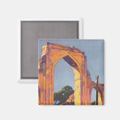 Bezoek India ~ Delhi Magneet (Voorkant / Achterkant)