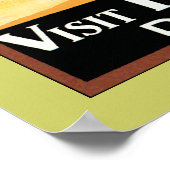 Bezoek India ~ Delhi Poster (Hoek)