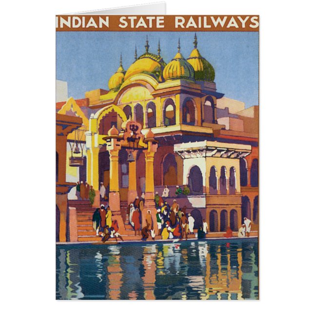 Bezoek India ~ Muttra (Voorkant)