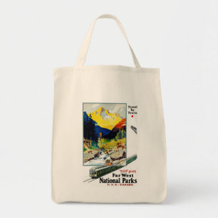 Bezoek je verafgelegen nationale parken in het wes tote bag