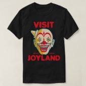 Bezoek Joyland Retro Defunct Amusement Park Wichit T-shirt (Design voorkant)