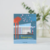 Bezoek Lake Como Buurt Briefkaart (Staand voorkant)