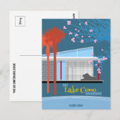 Bezoek Lake Como Buurt Briefkaart (Voorkant / Achterkant)