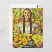 Bezoek Mexico Briefkaart (Voorkant / Achterkant)