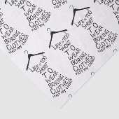 Bezoek mijn Kast Witte Kleding van het Weefseldocu Tissuepapier (Detail)