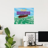 Bezoek Monaco Reisposter Poster (Thuiskantoor)