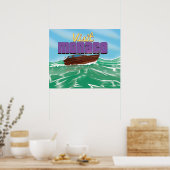 Bezoek Monaco Reisposter Poster (Keuken)