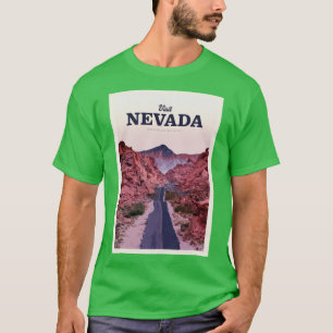 Bezoek Nevada T-shirt