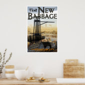Bezoek New Babbage (nr. 4) Poster (Keuken)