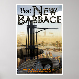 Bezoek New Babbage (nr. 4) Poster