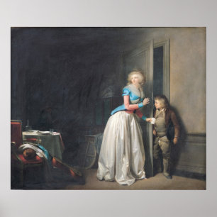 Bezoek ontvangen, 1789 poster