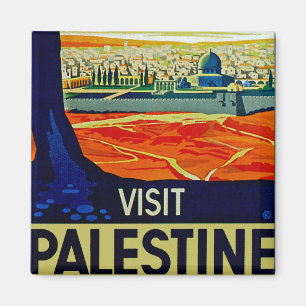 Bezoek Palestine Magneet