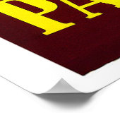 "Bezoek Palestine"-Poster voor het reizen van Vint Poster (Hoek)