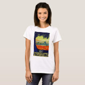 Bezoek Palestine T-shirt (Voorkant volledig)