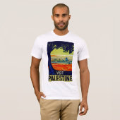 Bezoek Palestine T-shirt (Voorkant volledig)